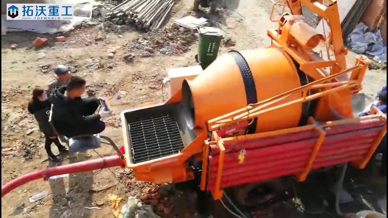 concrete mixer pump T8