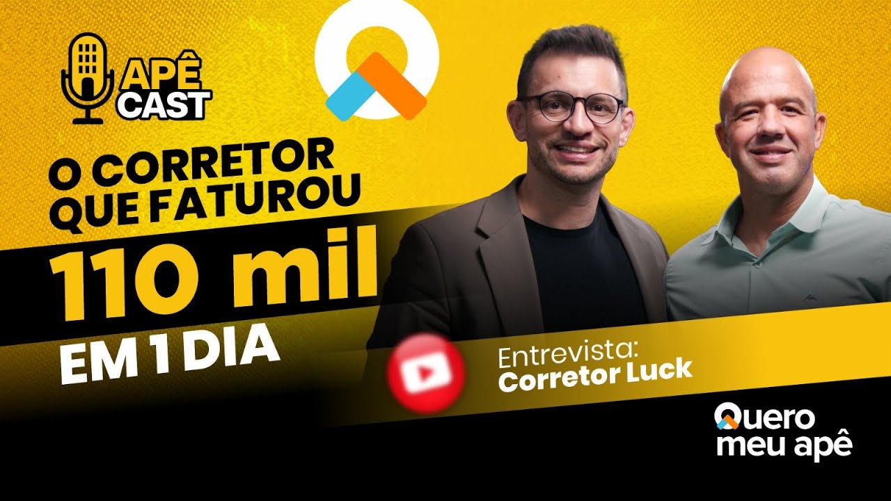 O corretor que faturou 110 mil em 1 dia