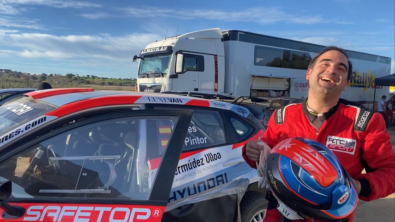 Increíble la experiencia vivida en los test del Rally de Pozoblanco con Ivan Ares y con Dani…