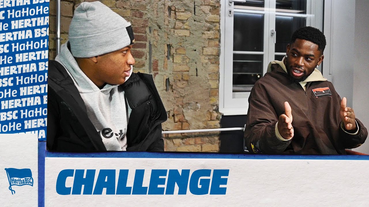 Jugendwörter-Challenge: Jordan vs. Jessic | Hertha BSC
