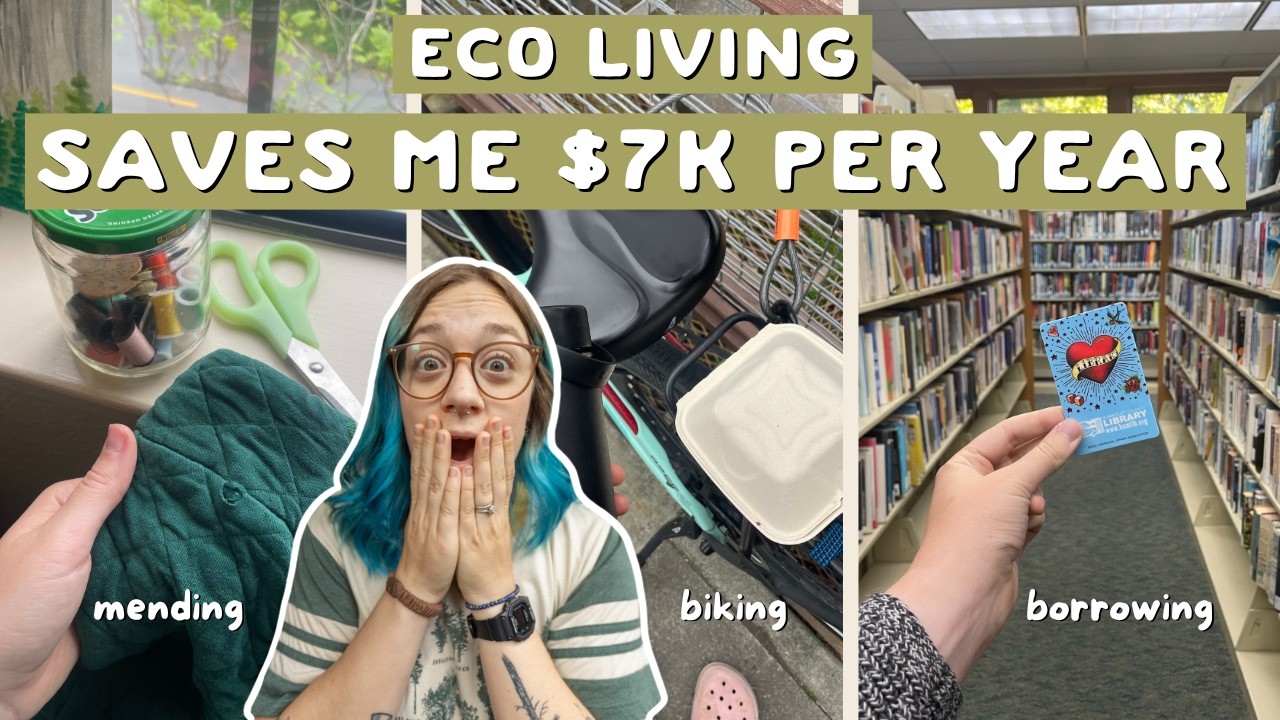 Zero waste living saves me $1000s per year: here's how