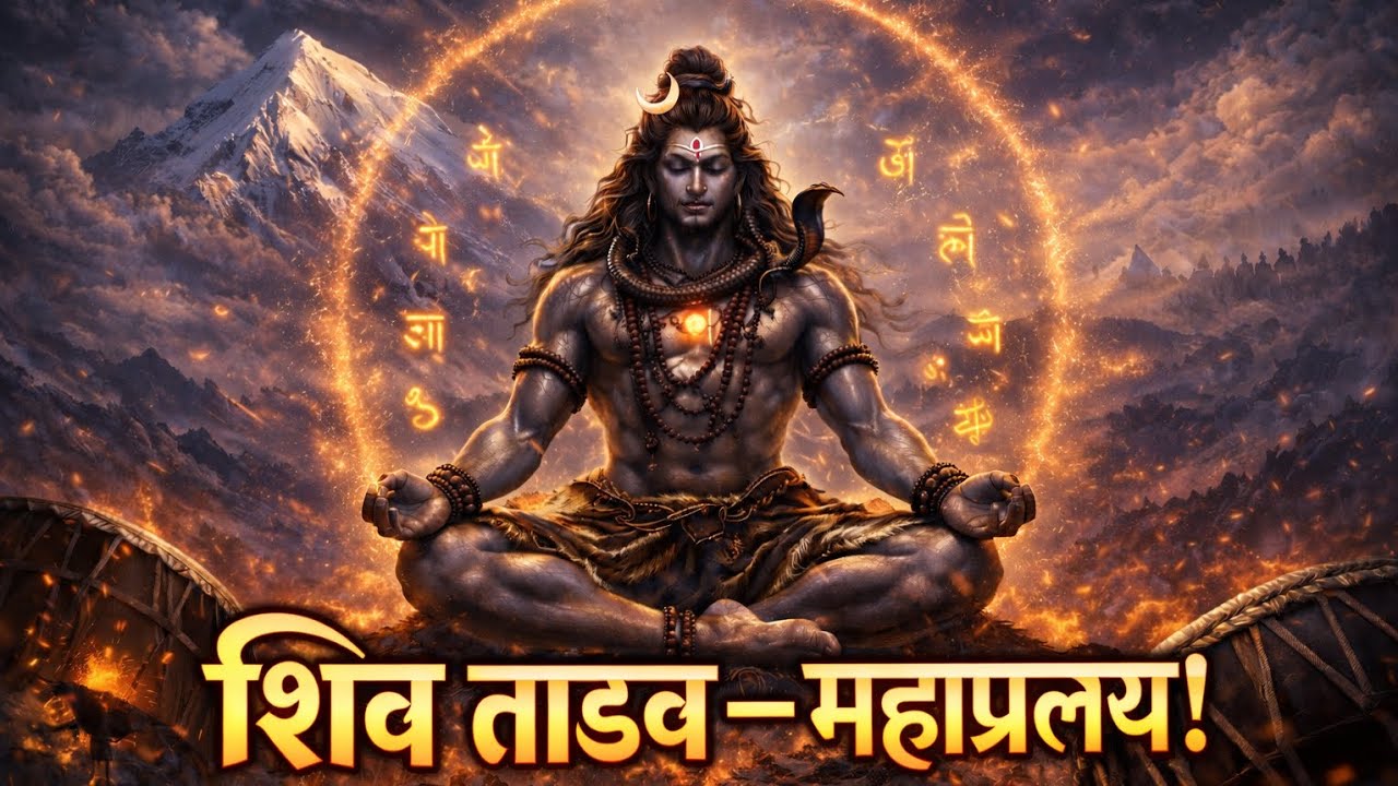 Shiva Tandav Bhajan 🔱 Har Har Mahadev | Powerful Sanskrit Shiv Bhajan | Mahakal 4K