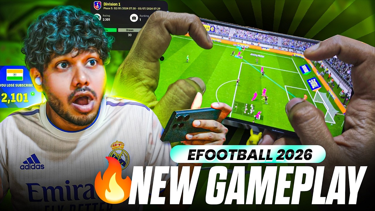 LEARNING TOUCH & FLICK CONTROLS 💥 eFootball LIVE 🛑 #efootball