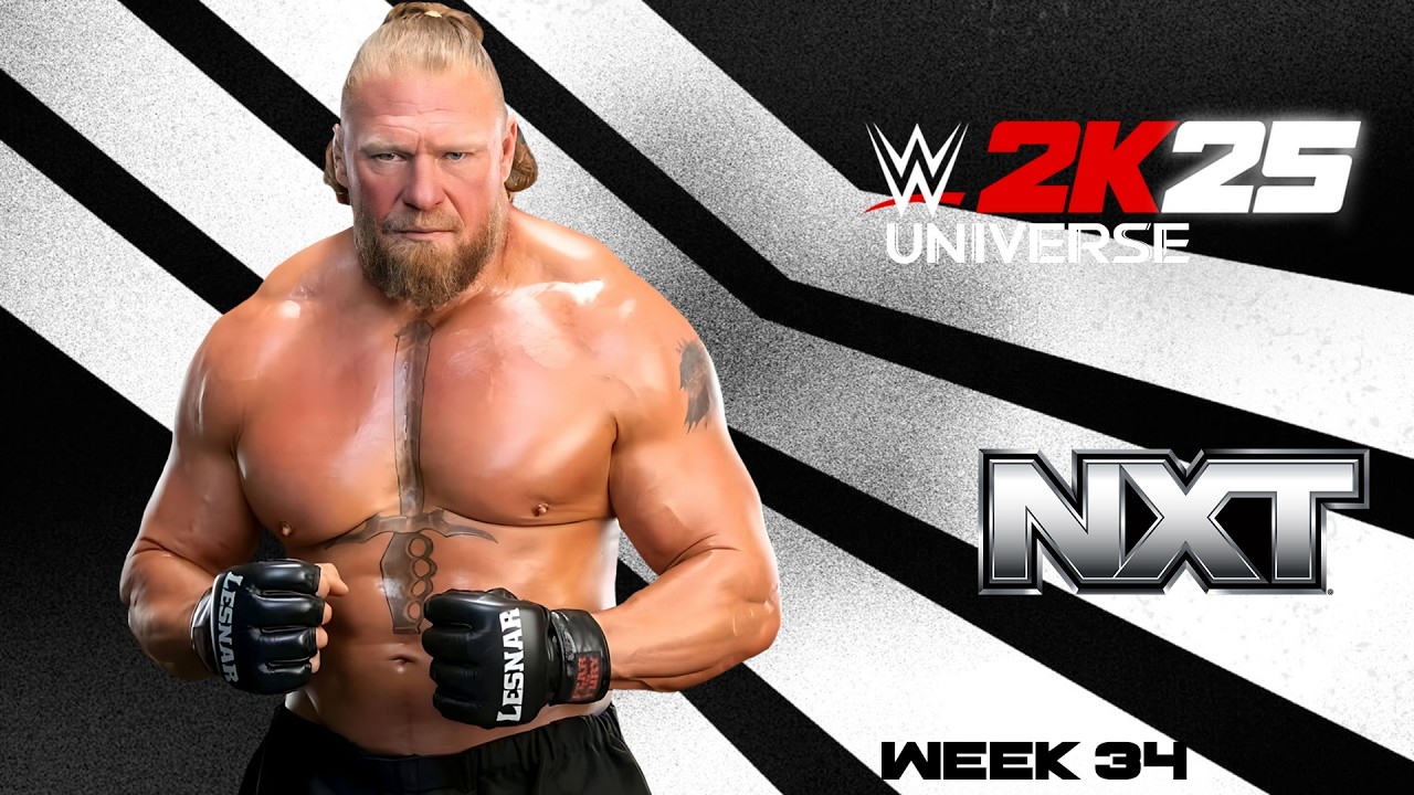 WWE 2K25 : Universe Mode | WWE NXT - Week 34