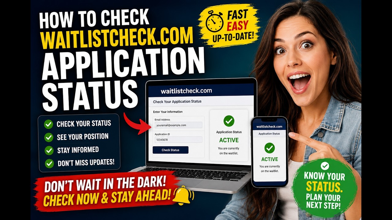 Как проверить статус заявки на WaitlistCheck