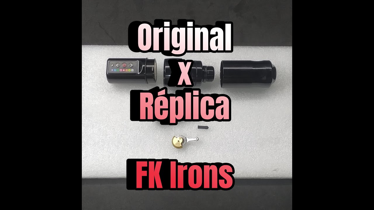 Original vs. réplica FK Irons EXO!