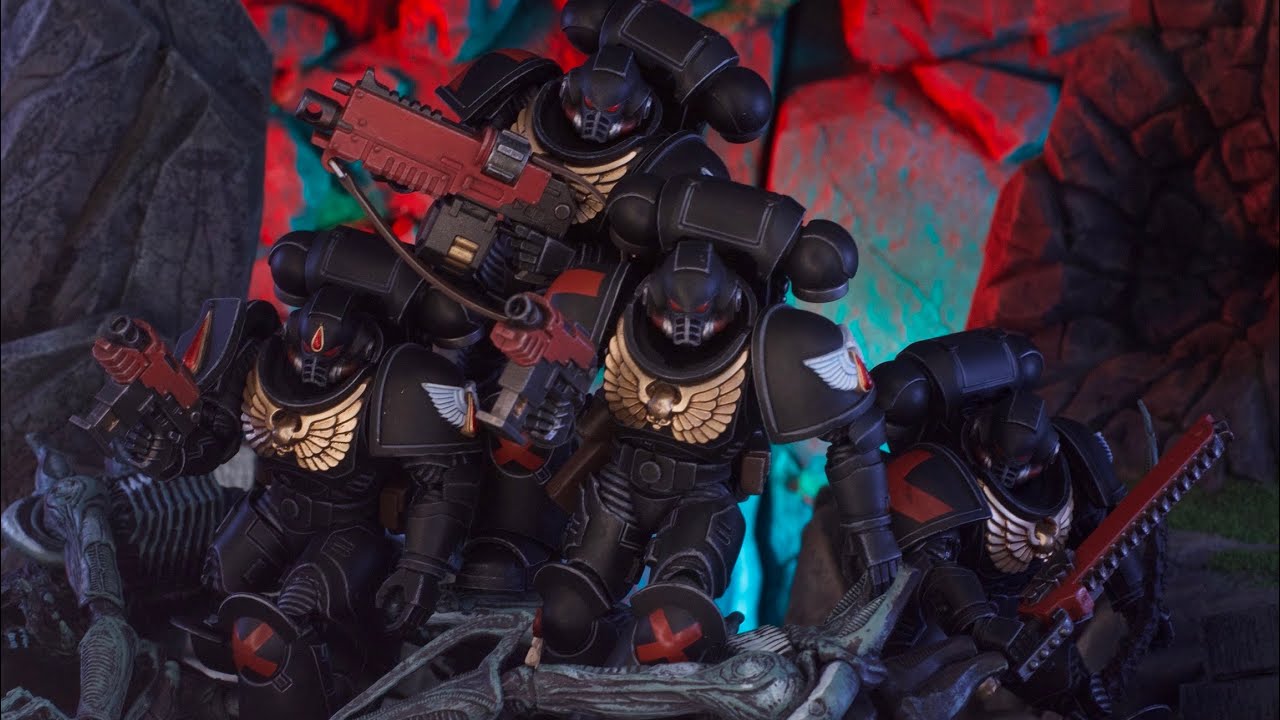 Joy Toy 1:18 Warhammer 40K Blood Angels Death Company Intercessors Review