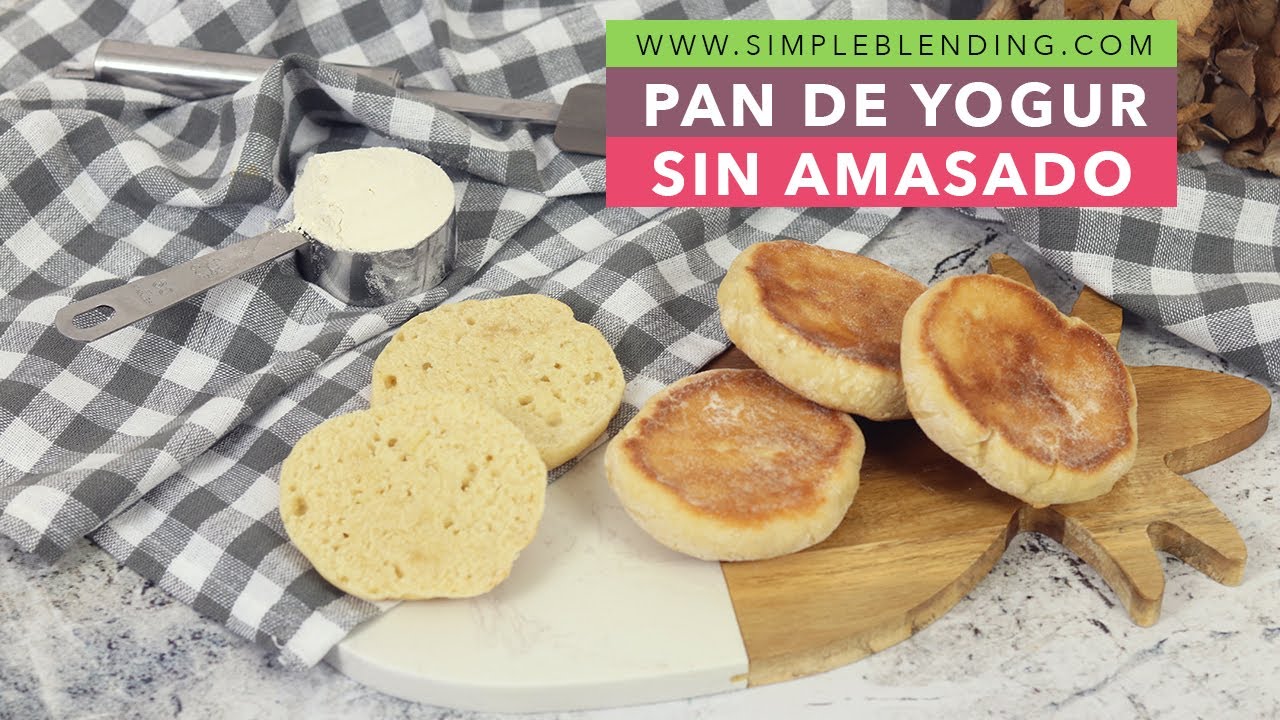 FACIL&Iacute;SIMO PAN DE YOGUR EN SART&Eacute;N | Receta casera muy sencilla de bollos de pan cocinados en sart&eacute;n