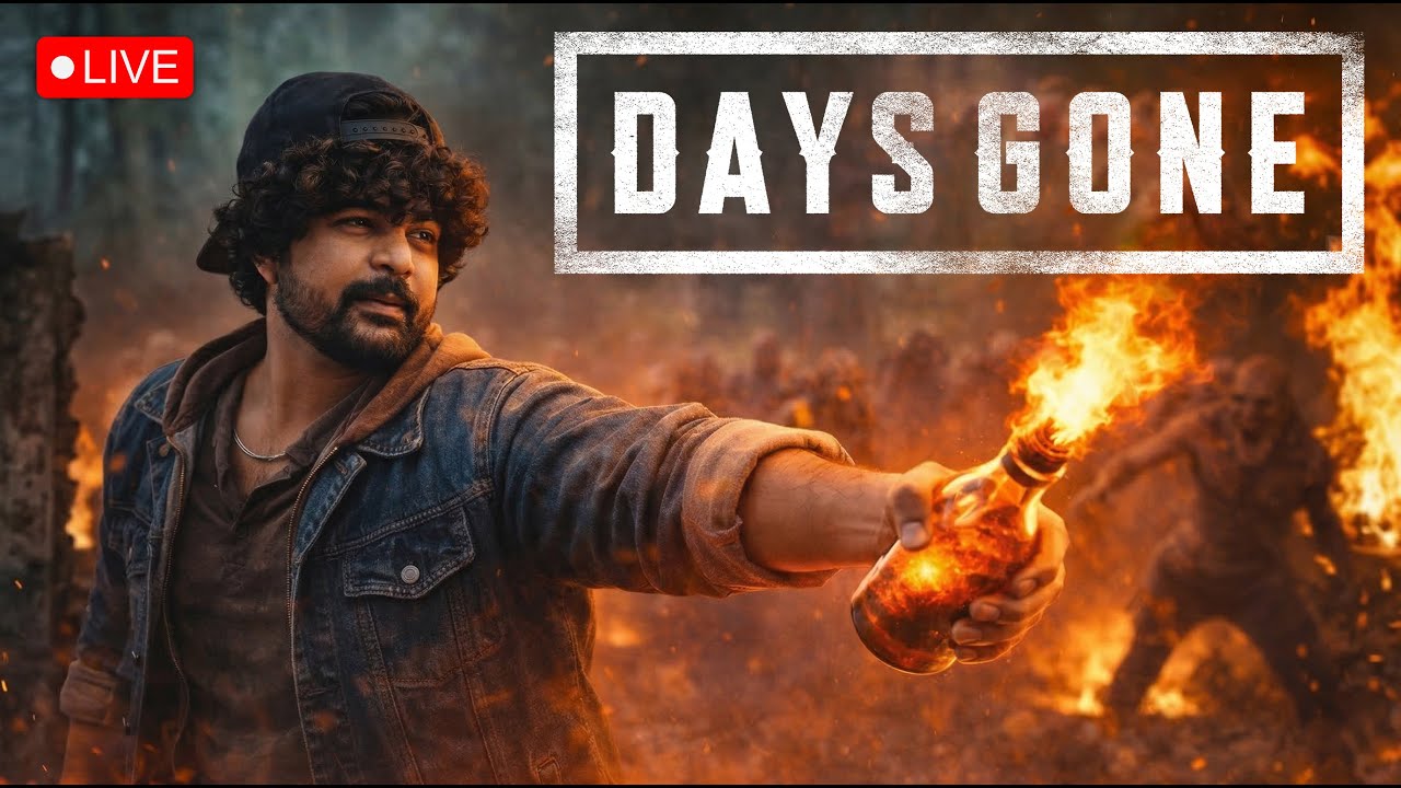 🔴 LIVE – Days Gone | Burning the Zombie Gameplay Live