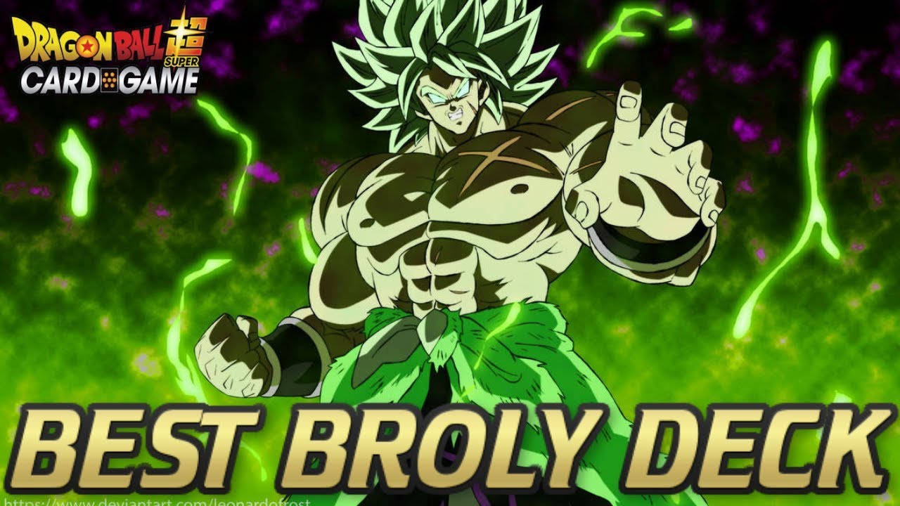 THE GREEN SUPREME BROLY DECK PROFILE *DBS CARD GAME*