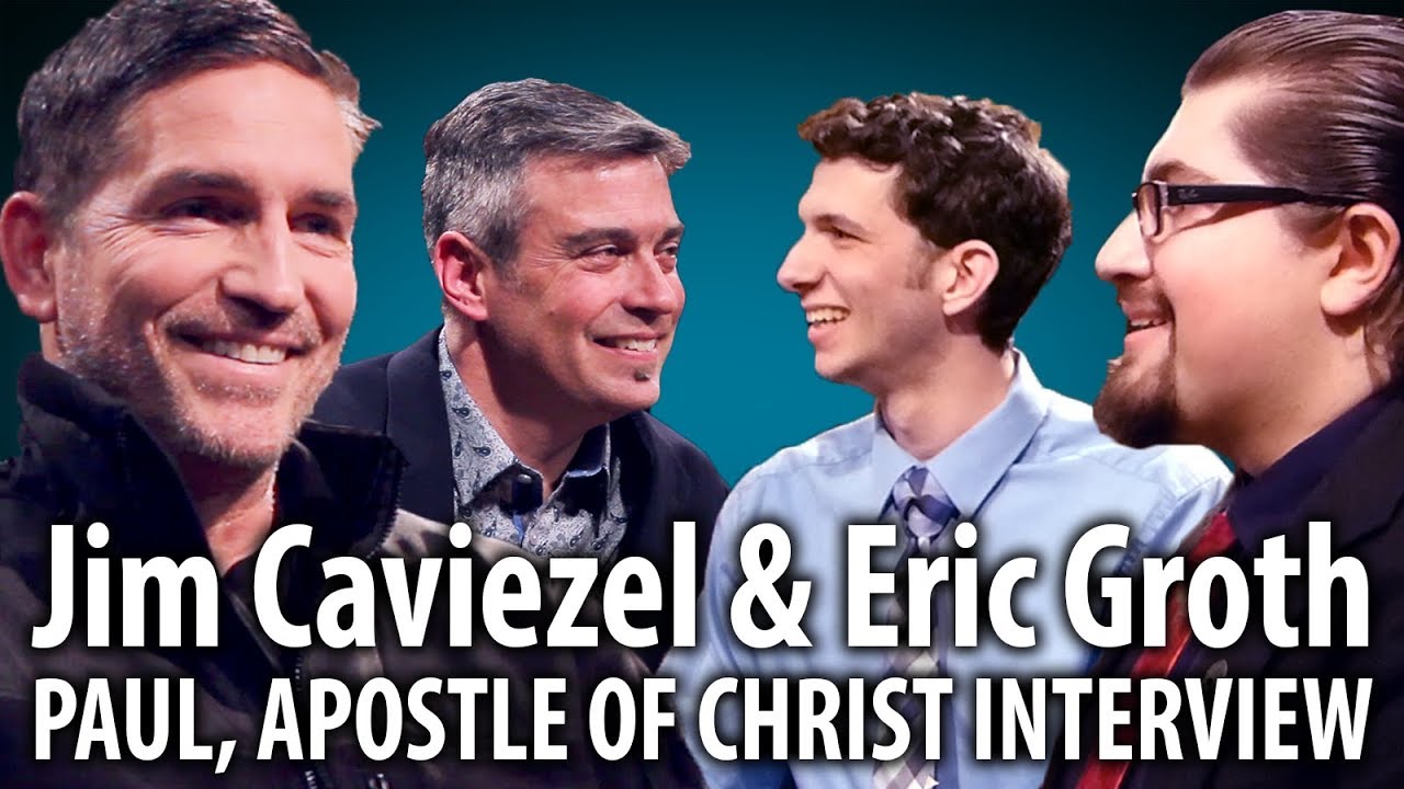 Jim Caviezel & Eric Groth Interview about Paul, Apostle of Christ (2018)
