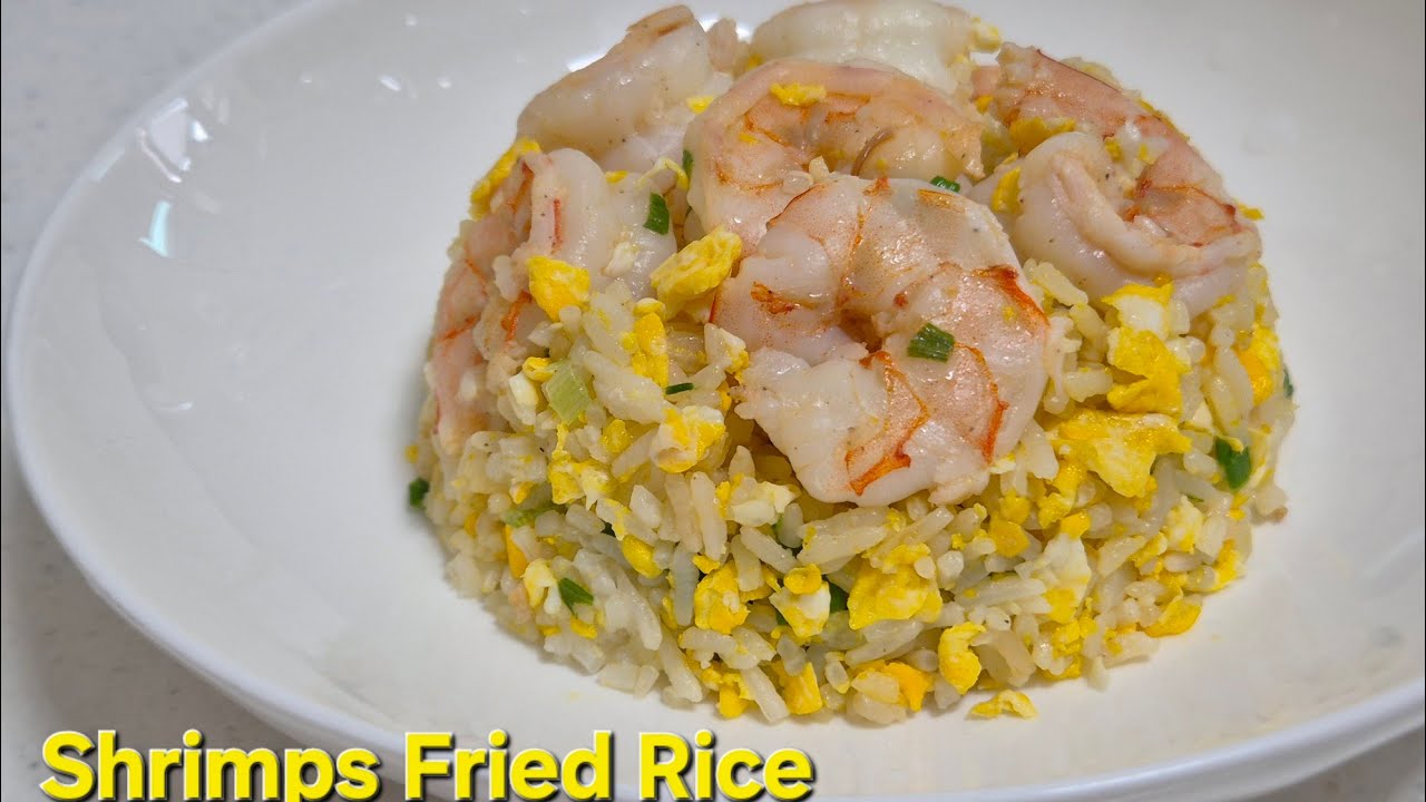 Easy Ding Tai Fung Style Shrimp Fried Rice 虾仁蛋炒饭 #shorts #shrimp #friedrice #rice #cooking #recipe