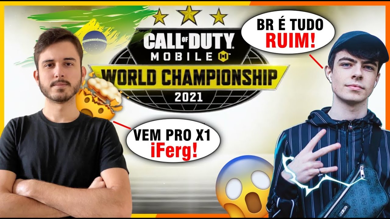 iFERG FALANDO MAL DO BRASIL E O RID&Iacute;CULO MUNDIAL DE COD MOBILE