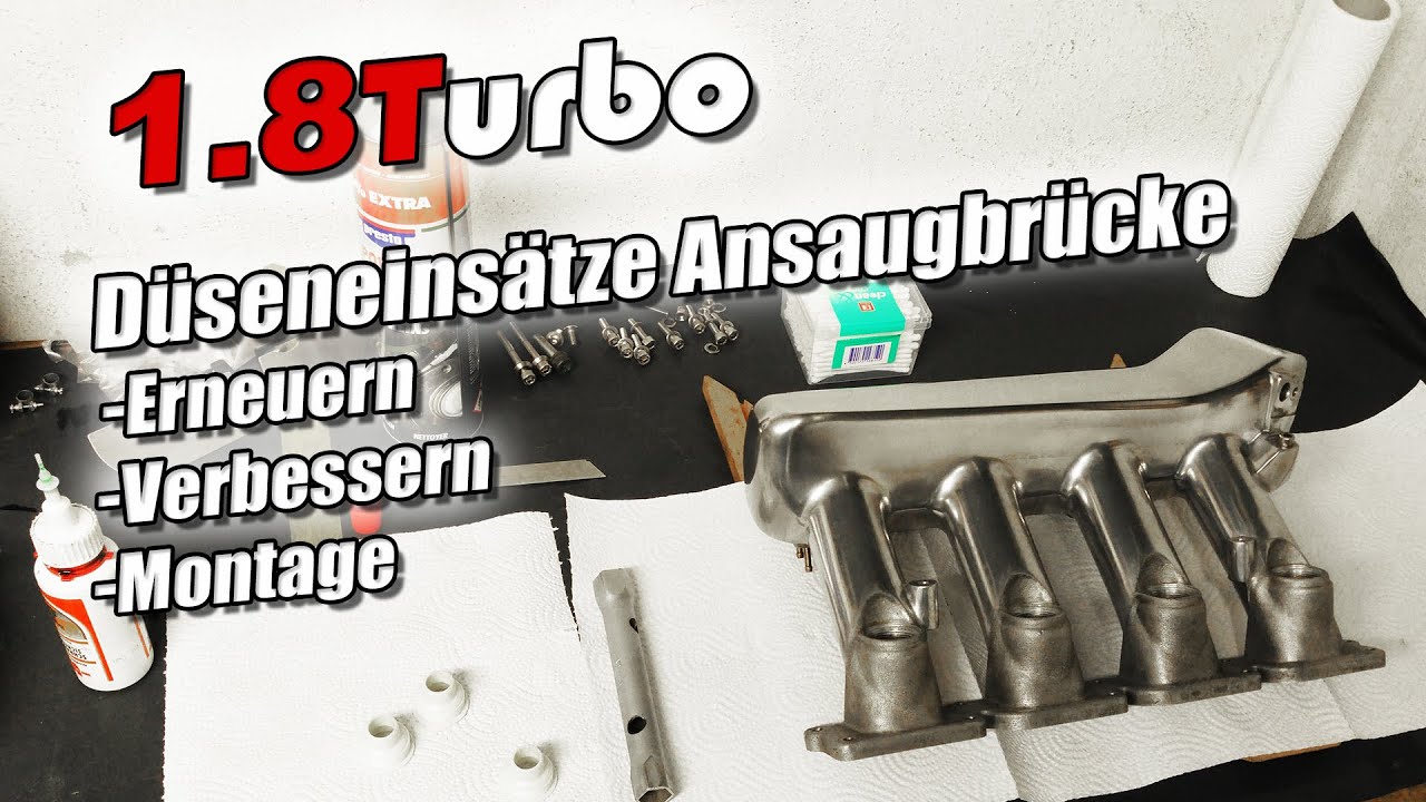 1.8Turbo Düseneinsätze Ansaugbrücke BAM AUQ AGU AUM ARZ APX