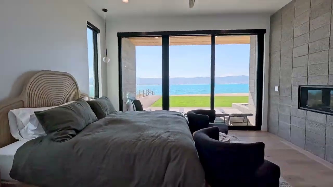 Modern Lakefront Luxury Home Walkthrough 4K | Bear Lake, Utah | Craftsmen Construction