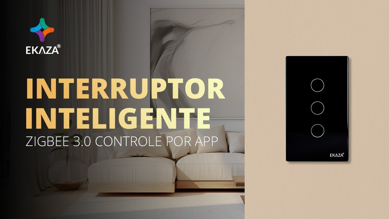 Interruptor inteligente zigbee! MUITAS FUNÇÕES para automação e menos dispositivos no seu wi-fi.