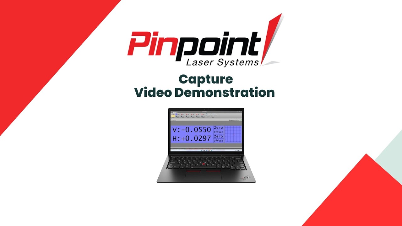 Pinpoint Capture Software: Real-Time Laser Alignment Data & Reporting | Pinpoint Laser Systems