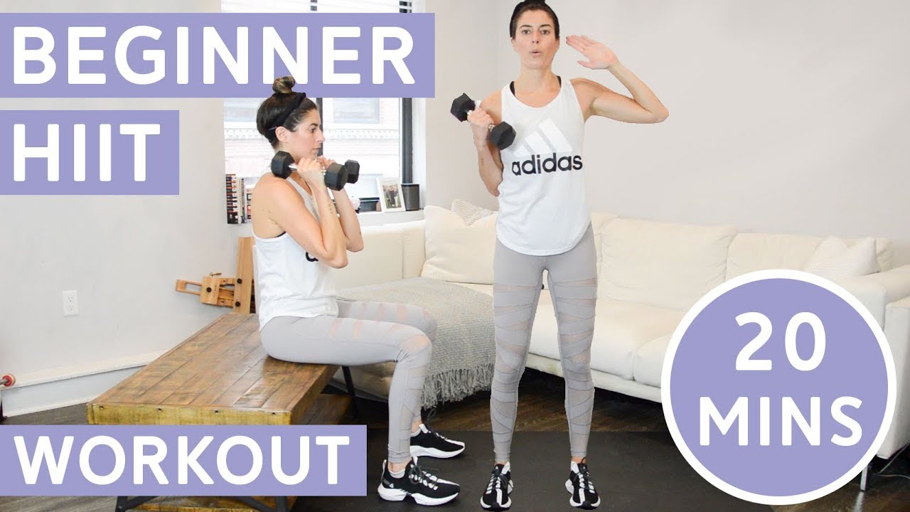 Beginner HIIT Workout (20 Mins, Total Body)