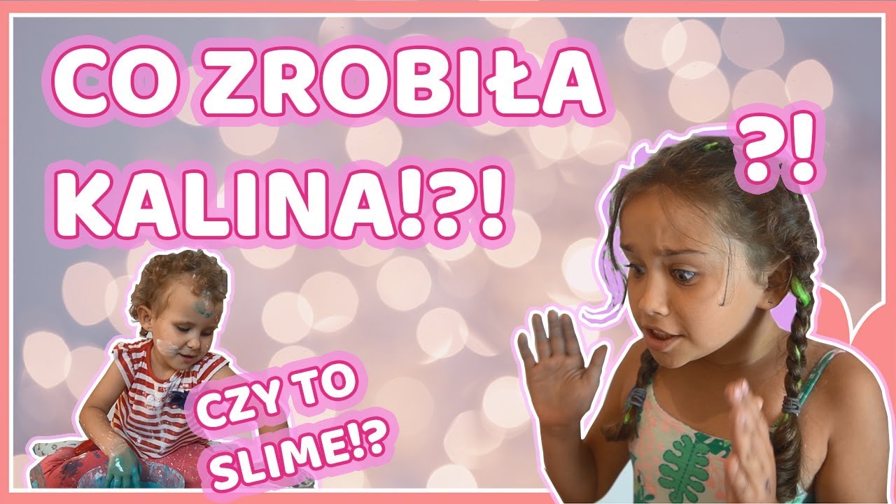 KALINA ROBI SLIME - 😱CZY UDA SIĘ POSPRZĄTAĆ PRZED PRZYJŚCIEM MAMY!? | NEW SLIME MIX 😂