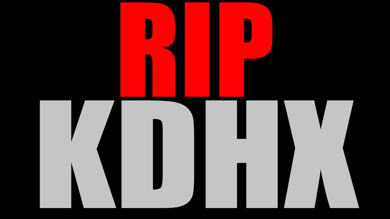 What the HELL happened to KDHX?