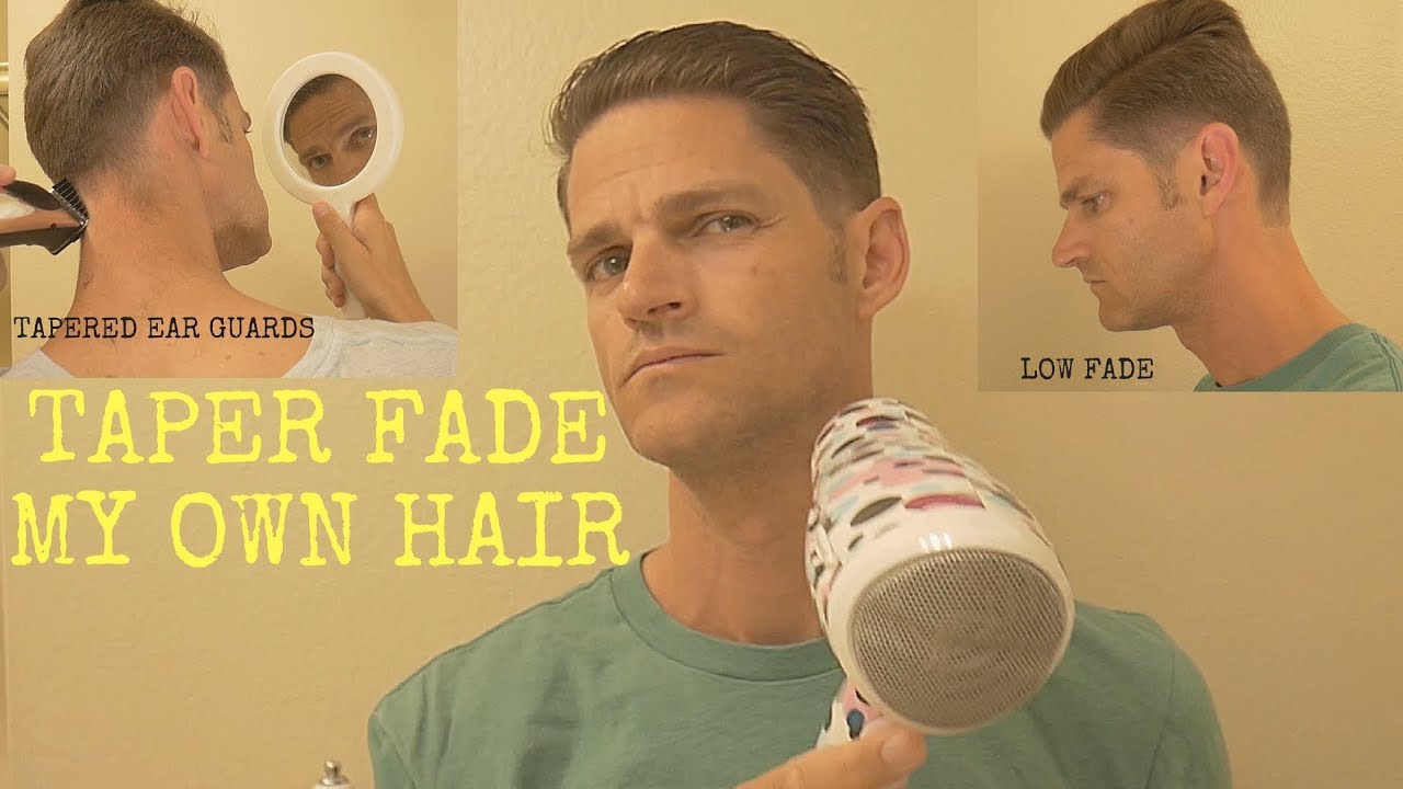 Self Fade Haircut Undercut | Tapered Ear Guards | High Volume Quiff