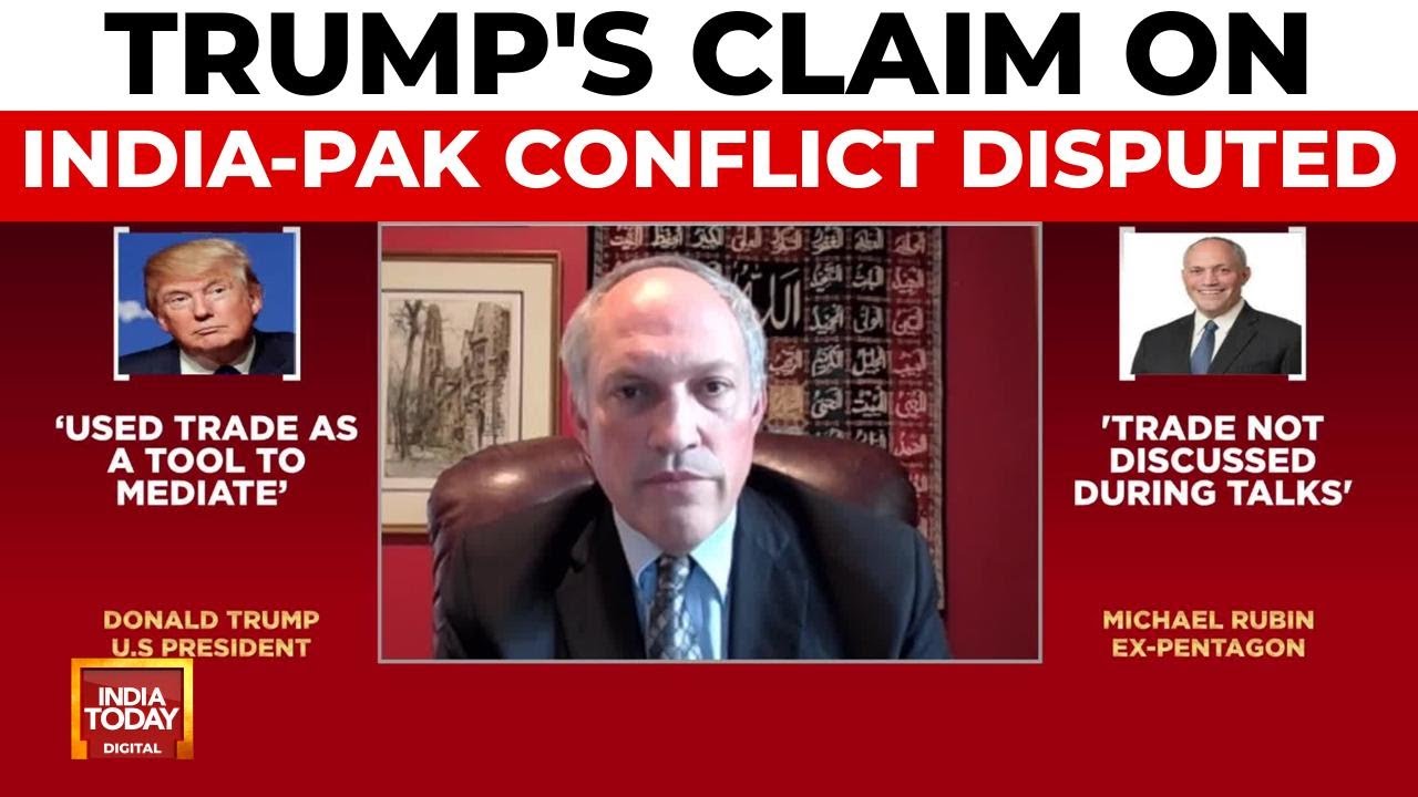 Former Pentagon Official Michael Rubin Contradicts Trump's Claims On India-Pakistan Conflict #news