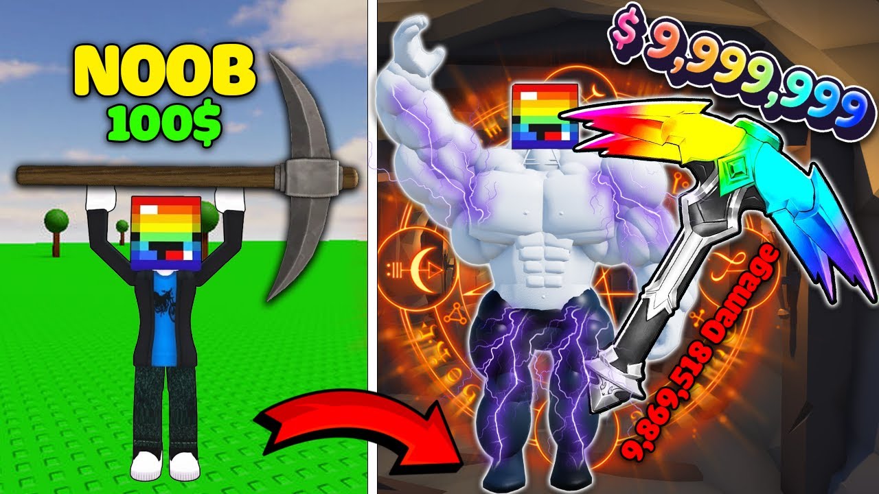(Roblox) T GAMING PHÁ ĐẢO GAME THỢ MỎ CƠ BẮP VỚI CÂY CÚP VIP NHẤT