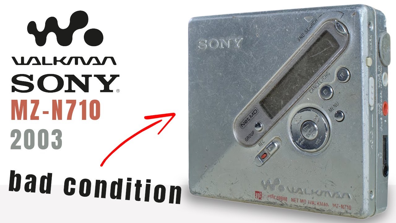Restoration & Repair MD MiniDisc Sony Walkman