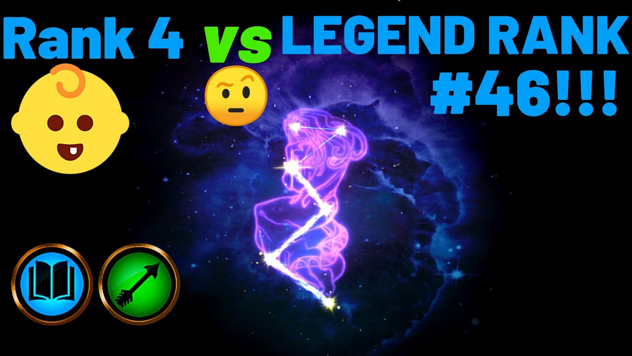 Rank 4 vs LEGEND RANK # 46! Market Assassin | TES Legends