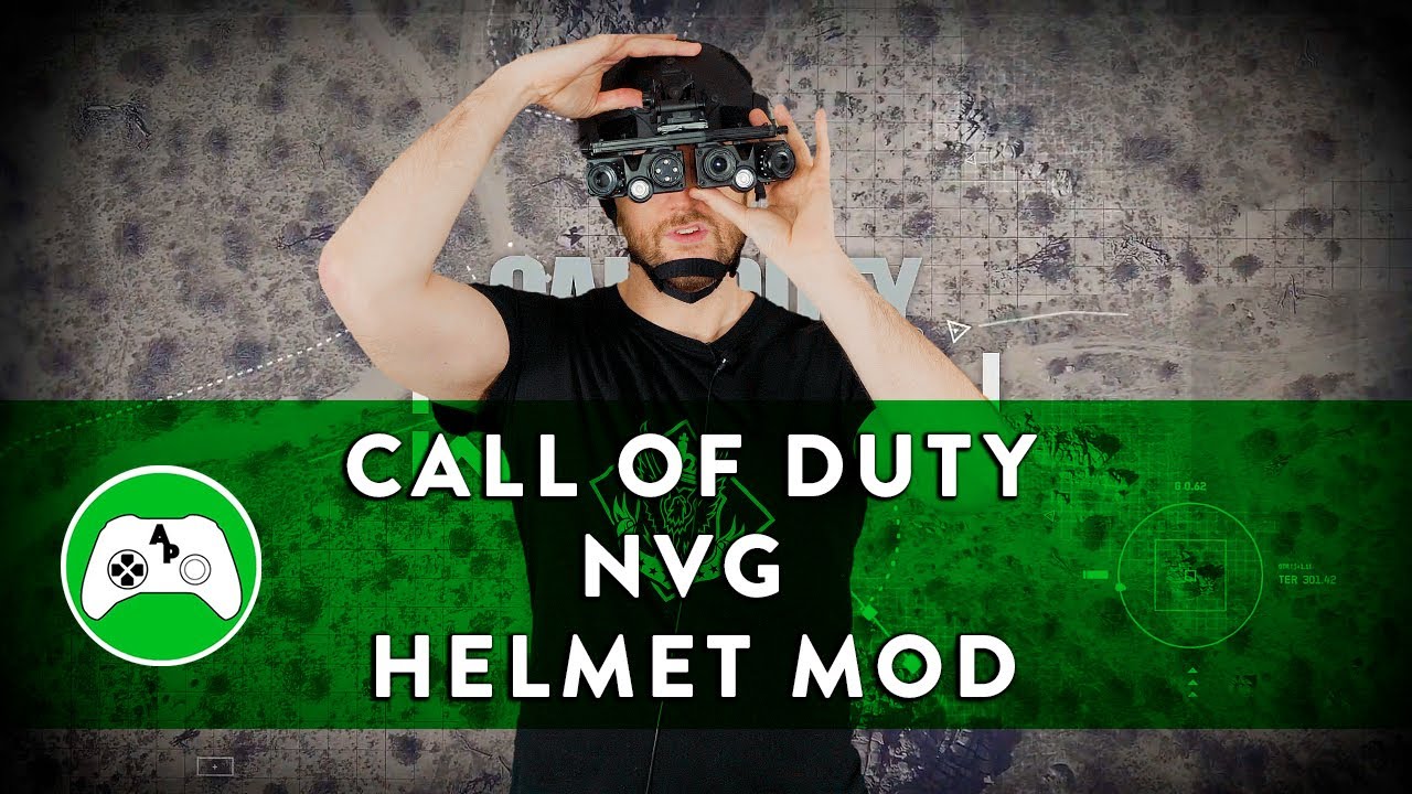 Call of Duty Night Vision Goggles Helmet Mod How To