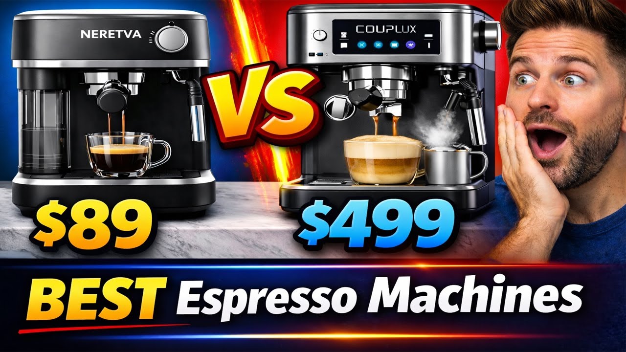 Best Espresso Machines ON AMAZON You Can Buy Right Now