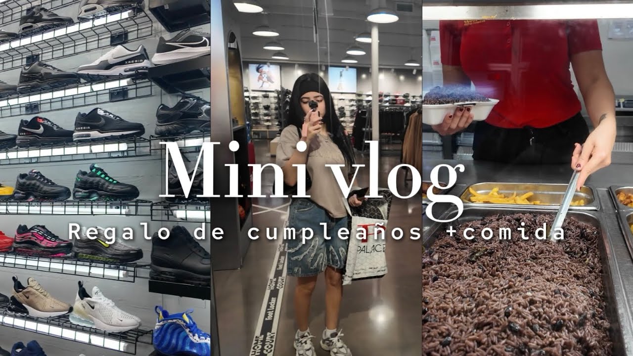 Acompáñame al mall 🛍️ / Regalo para mi papá + comida 🎁￼