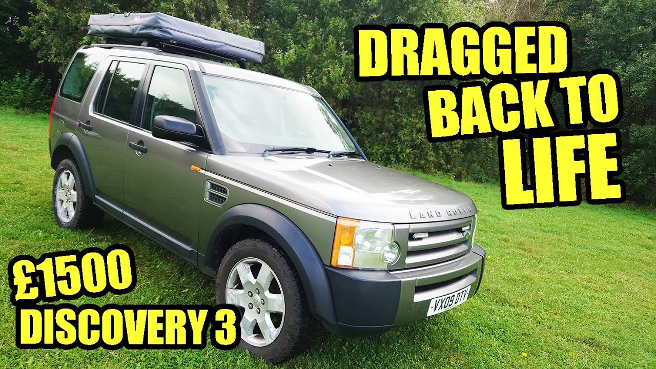 £1500 scrap DISCOVERY LR3 is finally saved!