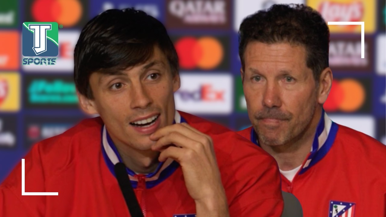 Robin Le Normand y Diego Simeone creen que Atlético de Madrid no es favorito contra Tottenham