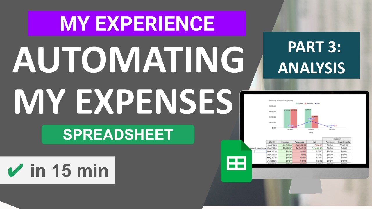 Google Sheets Automation: Expense Tracker Analysis