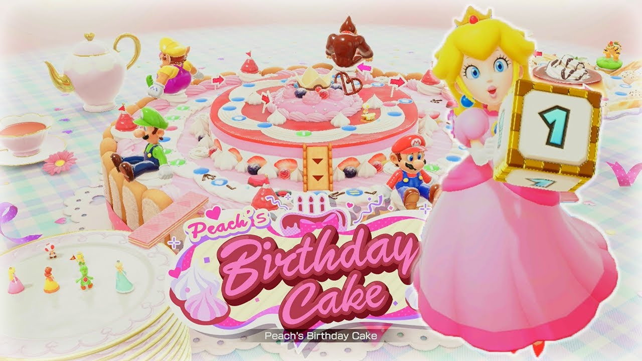 Mario Party Superstars - Peach's Birthday Cake (10 turns) (Master Difficulty)