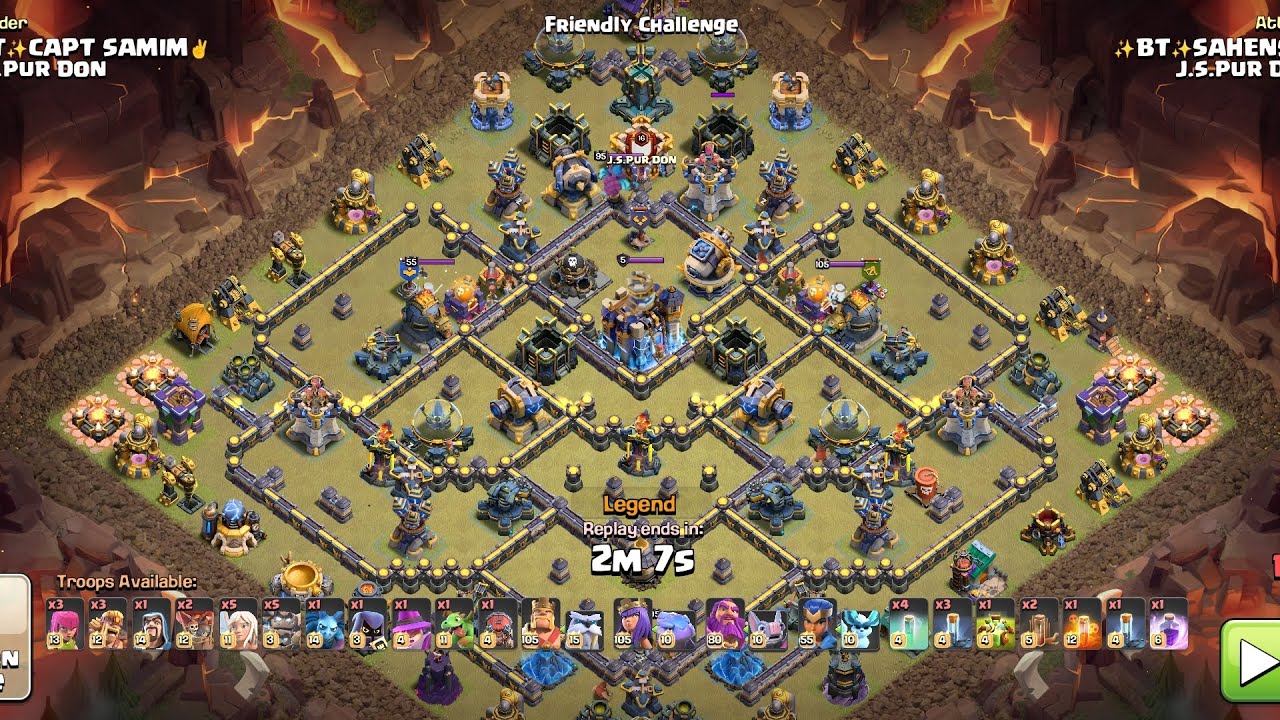 TH18 Quake Fireball + Meteor Golems #001 