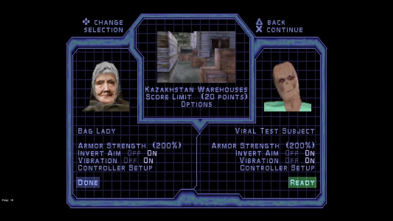 PS1 Multiplayer Syphon Filter 2