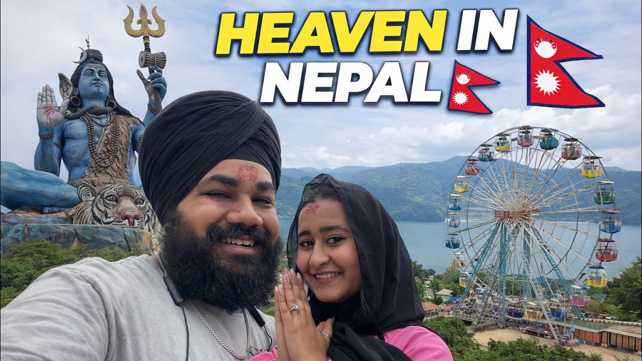 World’s Highest Shiva statue Temple in Pokhara 🛕 + Giant Wheel Experience 🎡 (Must Visit!)