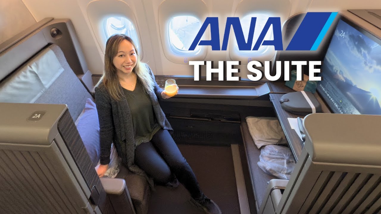 14 Hours in ANA First Class The Suite! ✈️  Chicago to Tokyo | B777-300ER