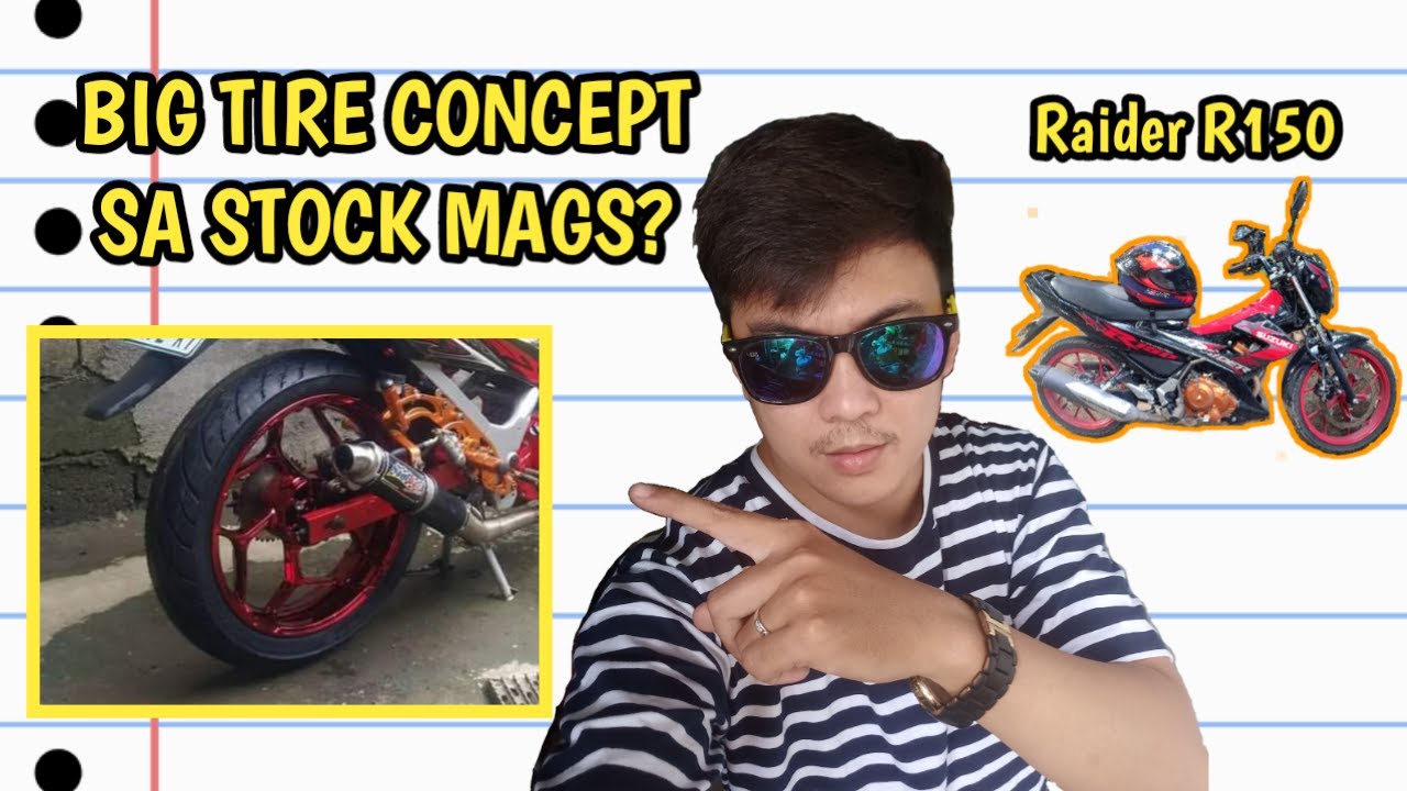 BIG TIRE CONCEPT SA STOCK NA MAGS | BEAST TIRE SOBRANG KAPIT | RAIDER R150 CARB 2022