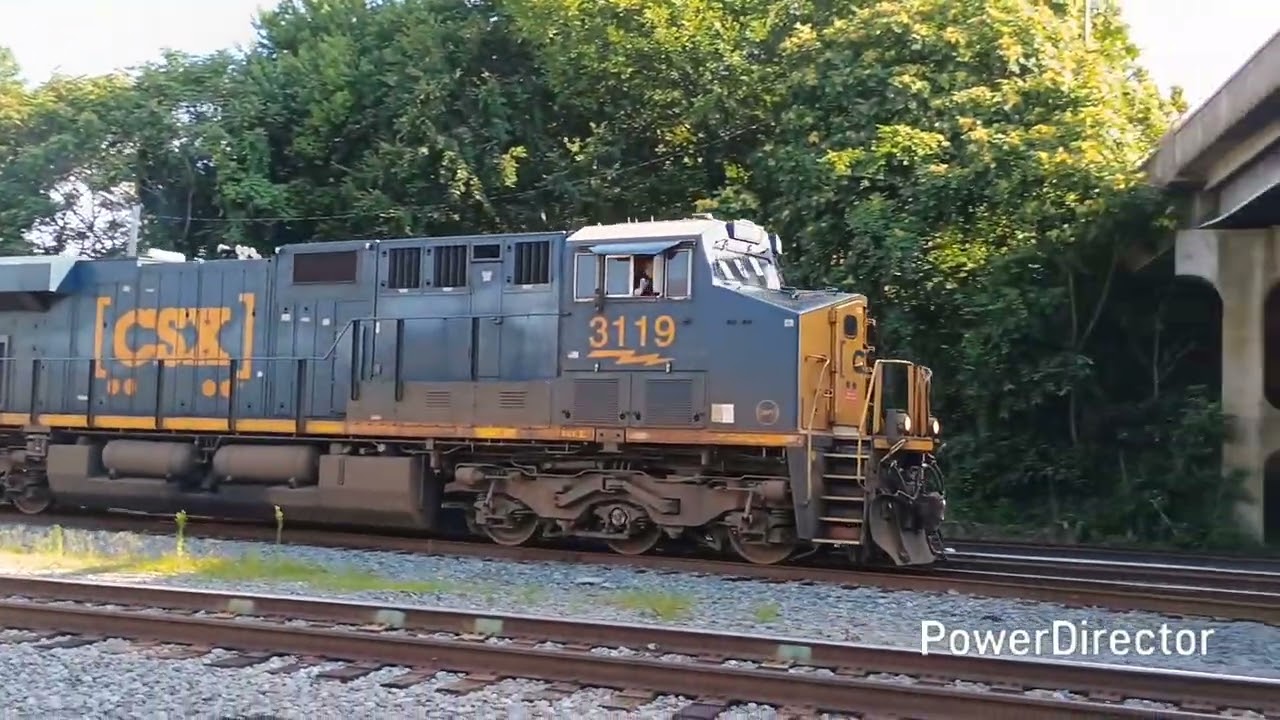 CSX & norfolk southern train mix in Monroe nc and Hillsborough nc July of 2025🇺🇸
