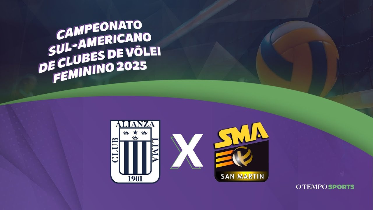 ALIANZA LIMA (PER) X SAN MARTÍN (BOL) - AO VIVO E COM IMAGENS - SUL-AMERICANO DE CLUBES DE VÔLEI
