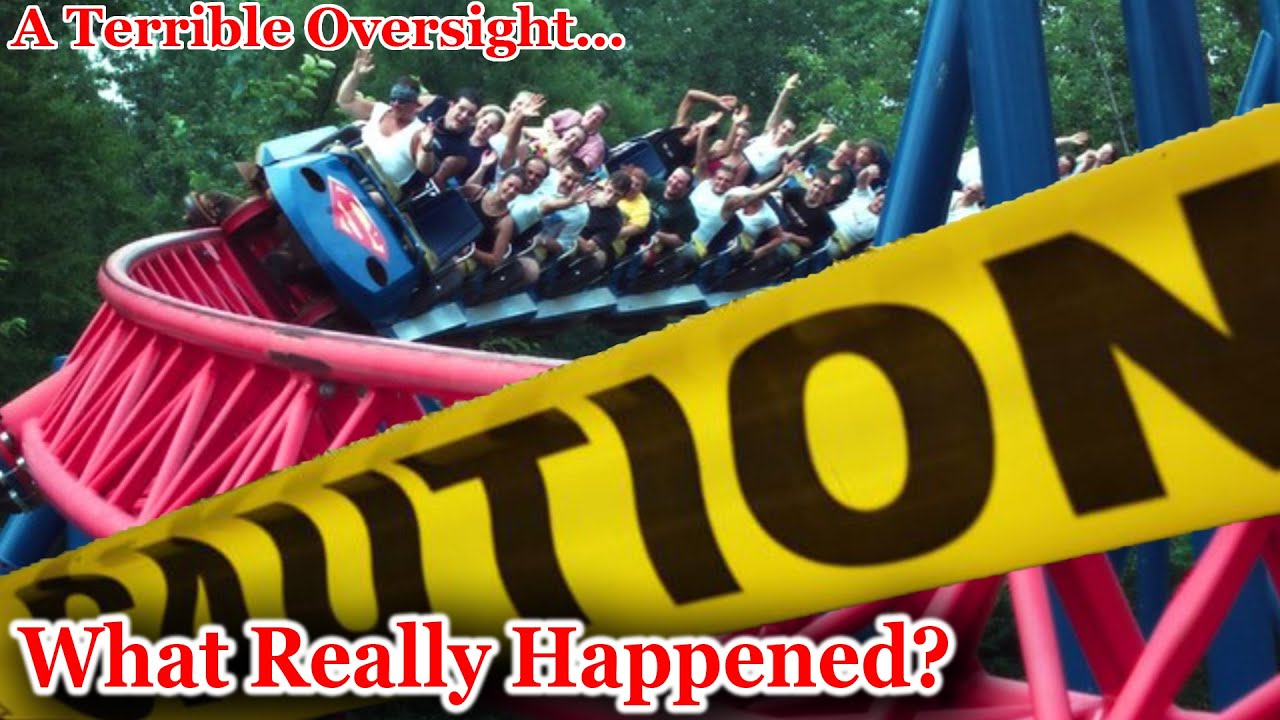 What Really Happened on Superman - Ride Of Steel Six Flags New England May 1st 2004?