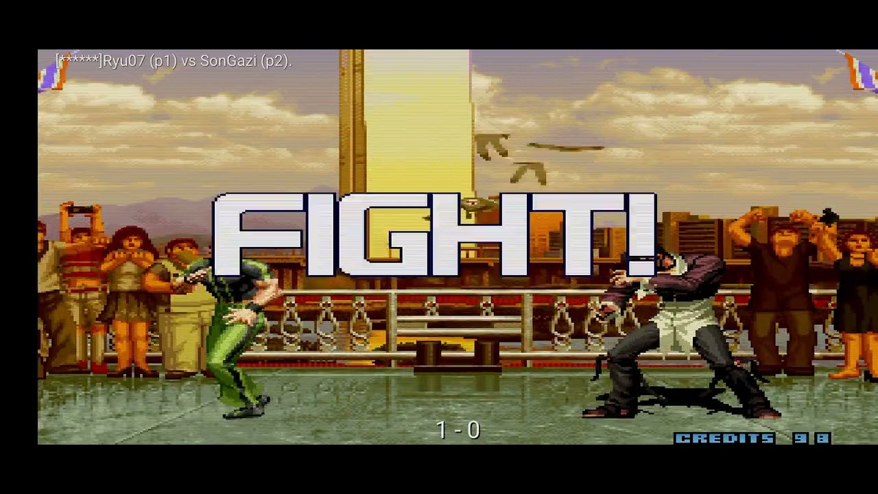 King Of Fighters 2002 magic Ryu07 Vs SonGazi 