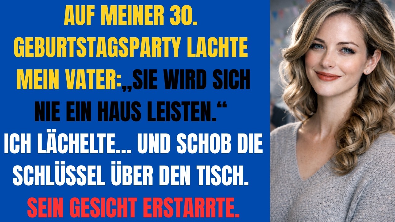 👉 Mein Vater lachte über mich vor allen — dann legte ich die Schlüssel auf den Tisch