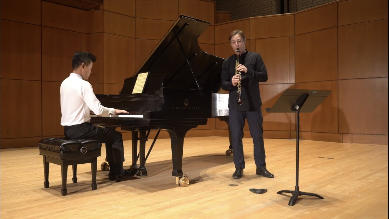 ROBERT SCHUMANN: PHANTASIESTÜCKE  FOR CLARINET AND PIANO.  JOSE FRANCH-BALLESTER & DAVID FUNG.
