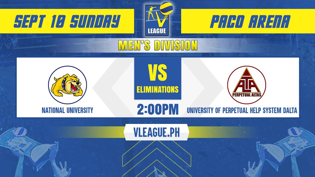 NU vs. UPHSD | Game 23 | Eliminations | Men's Division | 2023 V-League Collegiate Challenge