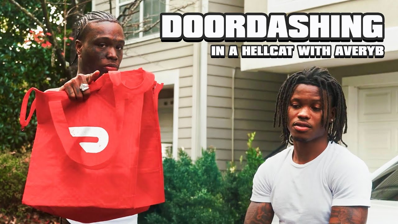 DoorDashing In a Hellcat with @AveryB