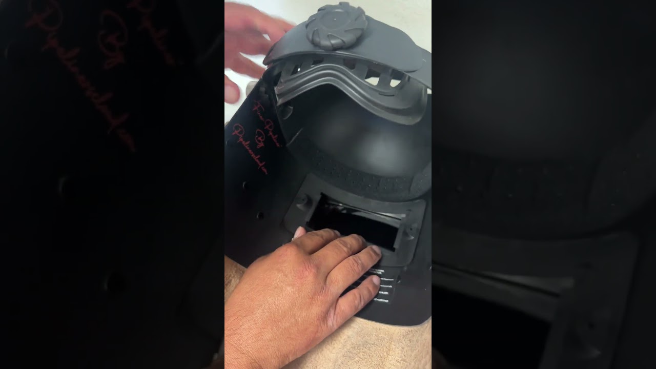 How to install a cheater lens in your Pipeliners Cloud Flip Up Hood.